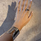 The Muse Silver Cuff Bracelet