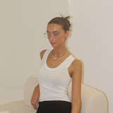 Polly Silver Choker Necklace