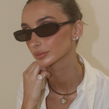 Polly Golden Choker Necklace