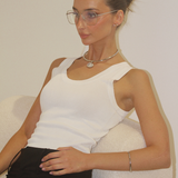 Polly Silver Choker Necklace