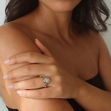Taylor Yellow Zircon Ring Silver