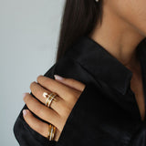 Lauren 3 Layers Stacked Ring