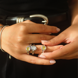 Taylor Yellow Zircon Ring Silver