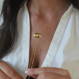 The Slider Golden Necklace