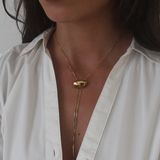 The Slider Golden Necklace