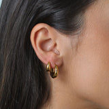 The Mini Golden Hoops Set