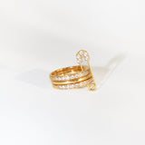 Lauren 3 Layers Stacked Ring