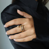 Lauren 3 Layers Stacked Ring