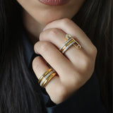 Lauren 3 Layers Stacked Ring