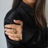 Lauren 3 Layers Stacked Ring