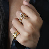 Lauren 3 Layers Stacked Ring