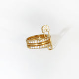 Lauren 3 Layers Stacked Ring