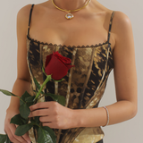 Polly Golden Choker Necklace