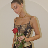 Polly Golden Choker Necklace