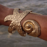 Starfish Cuff Bracelet
