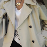 Hony Silver Adjustable Cord Necklace