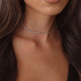 The Iconic Mini Zircon Choker Necklace