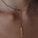 The Iconic Mini Zircon Choker Necklace
