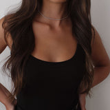 The Iconic Mini Zircon Choker Necklace