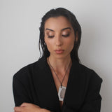 Phoebe Silver Bangle Bracelet