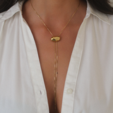 The Slider Golden Necklace